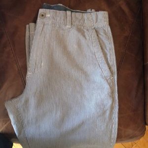 Summer weight relaxed fit cotton linen trouser